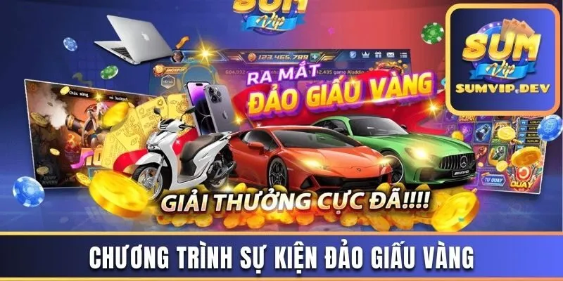 Chương trình đảo sự kiện giấu vàng