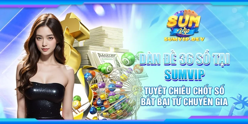 Dàn đề 36 số tại Sumvip - tuyệt chiêu chốt số bất bại từ chuyên gia
