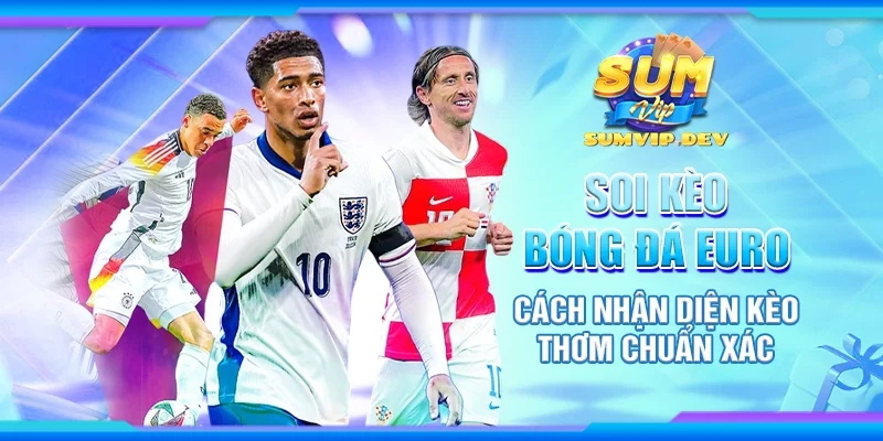 Soi kèo bóng đá Euro - Cách nhận diện kèo thơm chuẩn xác