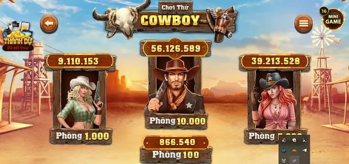 Bí quyết chơi nổ hũ Huyền Thoại Cowboy hiệu quả bất ngờ
