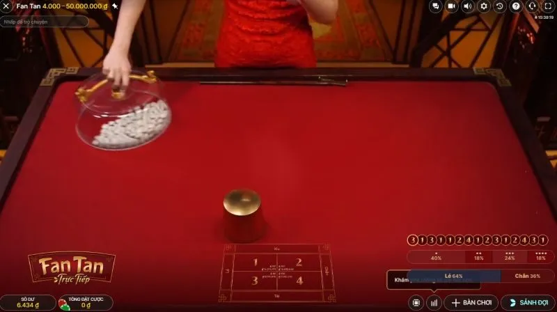 Mẹo chơi Fantan nắm chắc cơ hội thắng