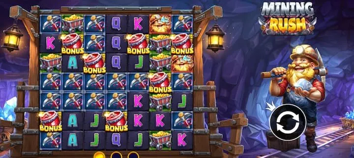 Kinh nghiệm quay hũ đạt hiệu quả cao trong Mining Rush