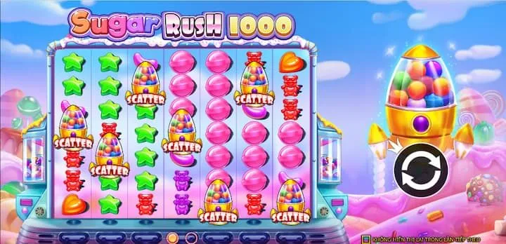 Slot game Sugar Rush 1000