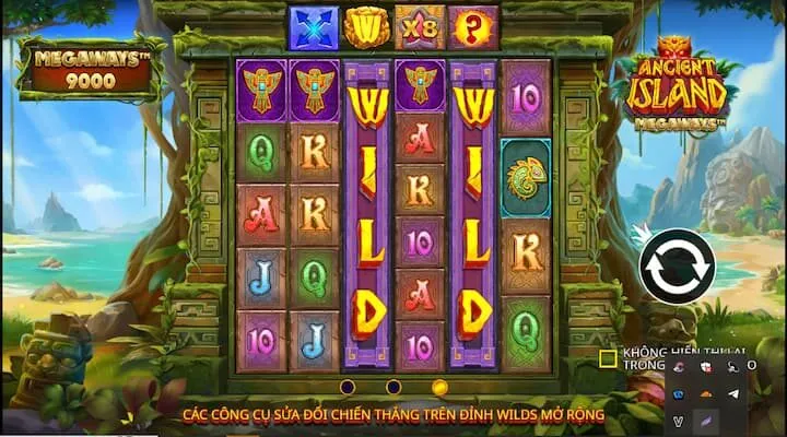 Tựa game được yêu thích Ancient island 