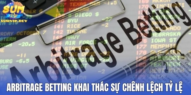 Arbitrage Betting khai thác sự chênh lệch tỷ lệ 