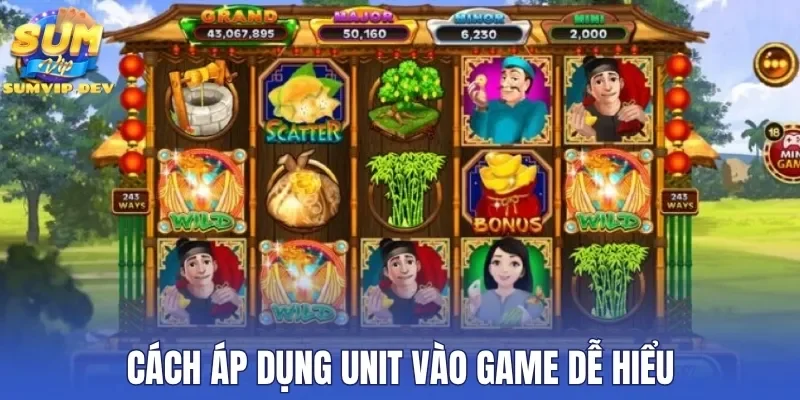 Cách áp dụng Unit vào game dễ hiểu