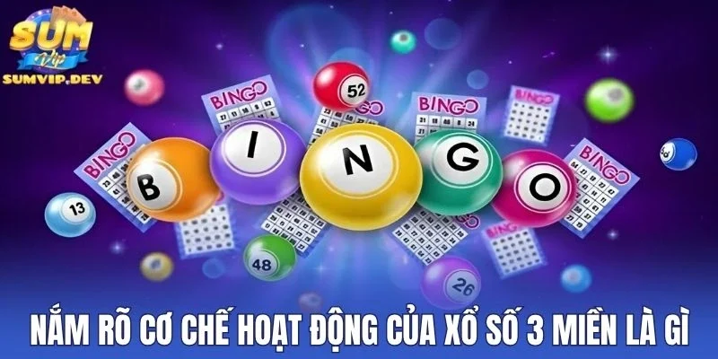 Nắm rõ cơ chế hoạt động của xổ số 3 miền là gì